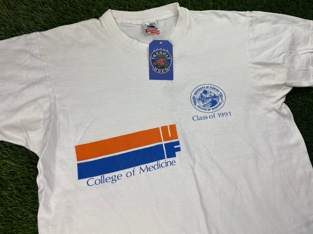 Vintage University of Florida 1991 Med School Shirt - M