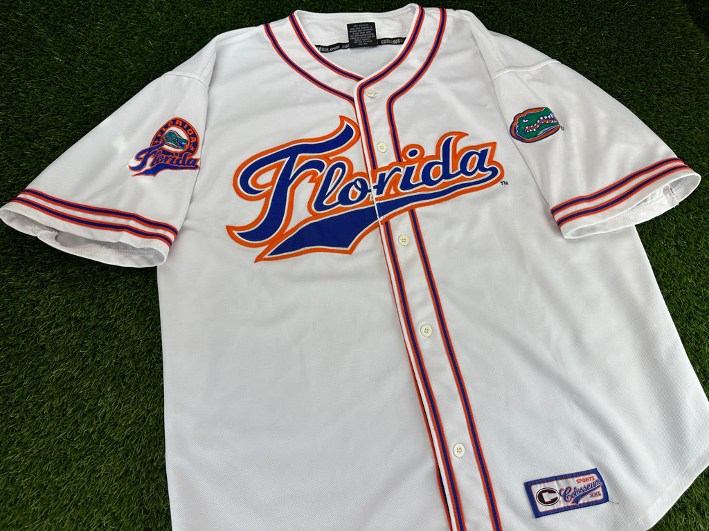 Vintage Florida Gators Baseball Jersey White Script - 2XL – Dave's Freshly  Used, LLC