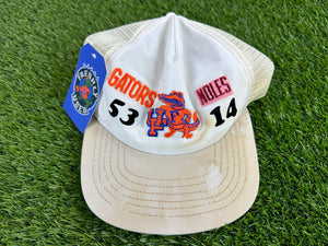 Vintage Florida Gators 1983 FSU Game Snapback Trucker Hat