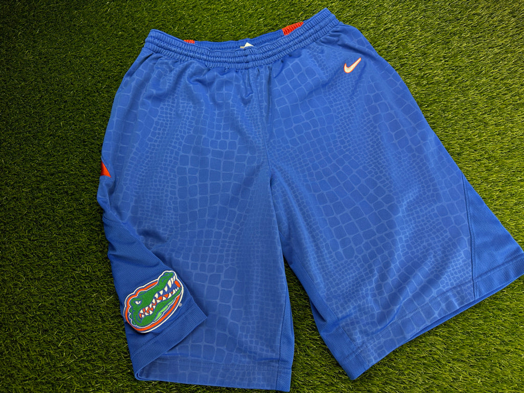 Florida Gators Basketball Shorts Blue Scales - XL