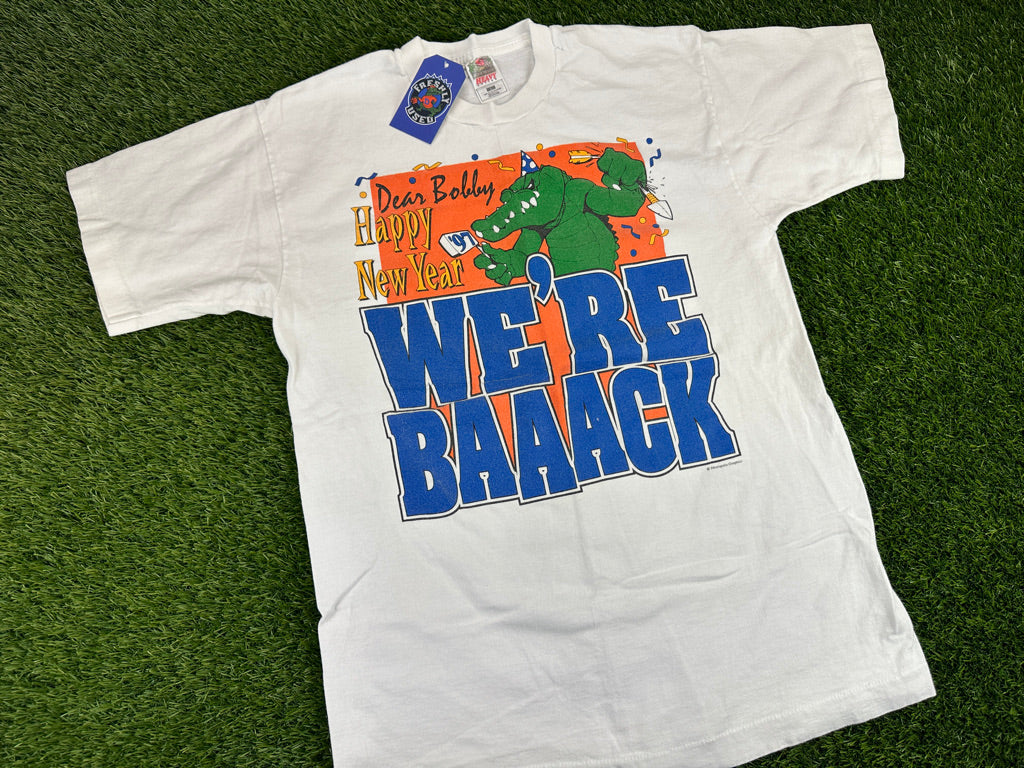 Vintage Florida Gators Happy New Year FSU Shirt - M