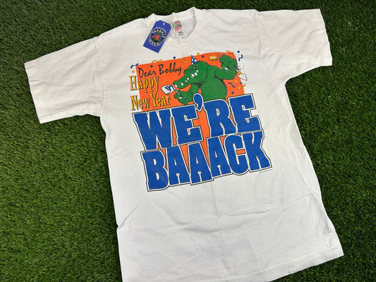 Vintage Florida Gators Happy New Year FSU Shirt - M