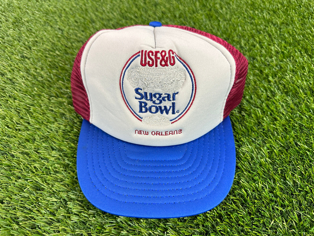 Vintage Sugar Bowl Snapback Trucker Hat