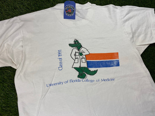 Vintage University of Florida 1991 Med School Shirt - M