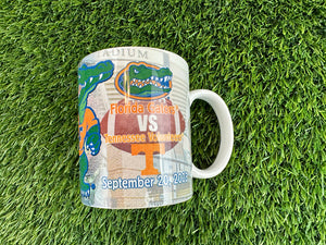 Vintage Florida Gators 2003 Tennessee Game Coffee Mug