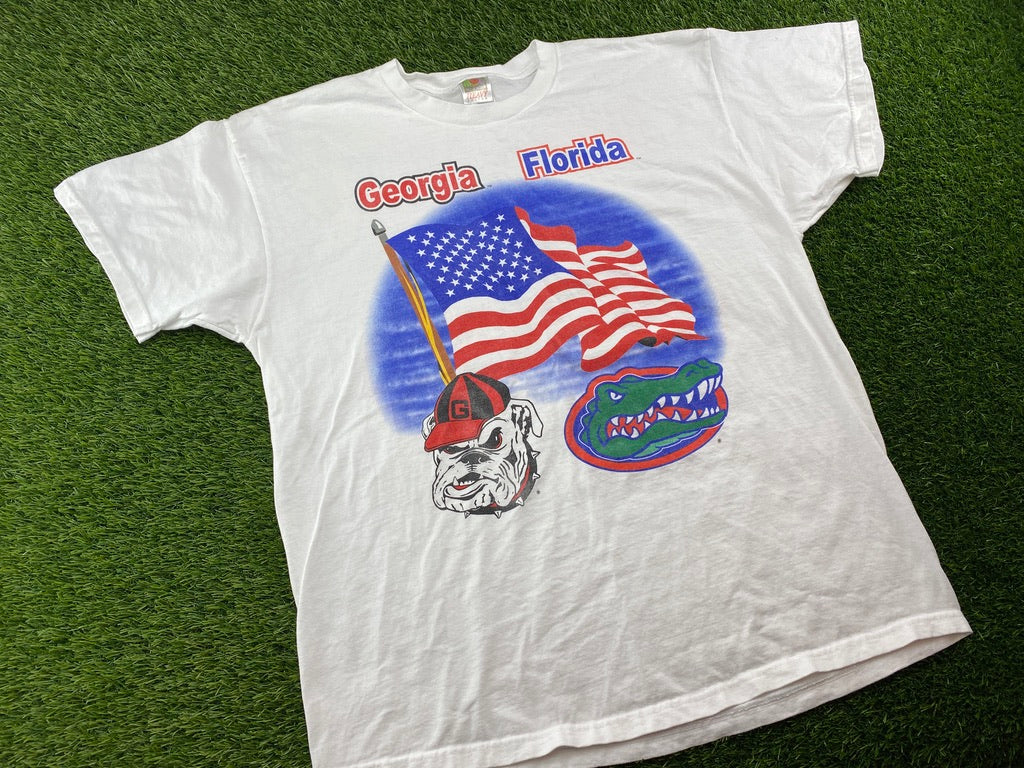 Vintage Florida Georgia Shirt 2001 White - XL