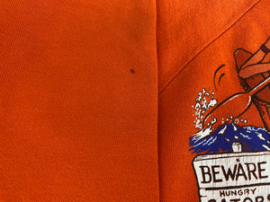 Vintage Florida Gators Sweatshirt FSU Georgia Feast Orange - S