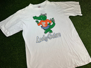 Vintage Florida Lady Gators Shirt White - L