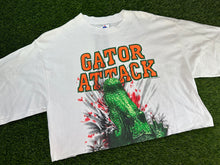 Load image into Gallery viewer, Vintage Gator Attack Crop Top - L
