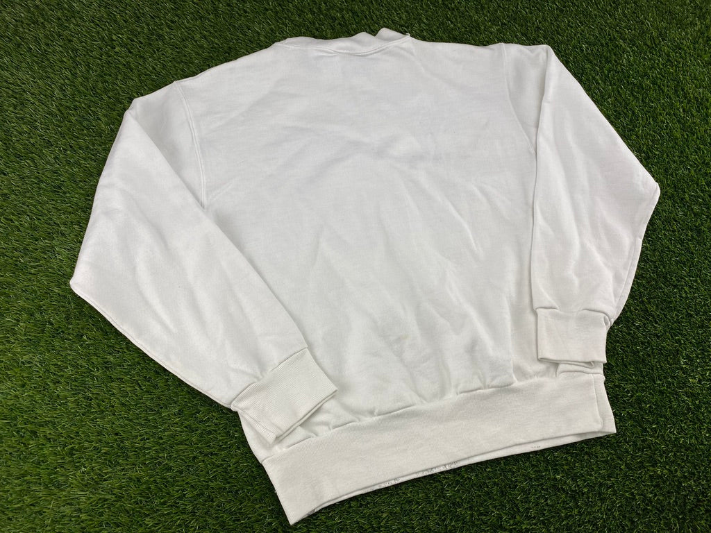 Vintage Florida Gators Football Crewneck White - S