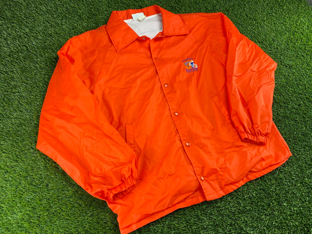 Vintage Florida Gators Orange Windbreaker Jacket - L