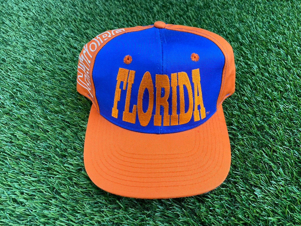 Vintage Florida Gators Snapback Hat Colorblock