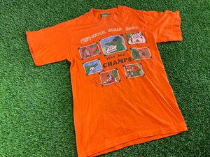 Vintage Florida Gators 1984 SEC Champs Scrapbook Shirt Orange - XS