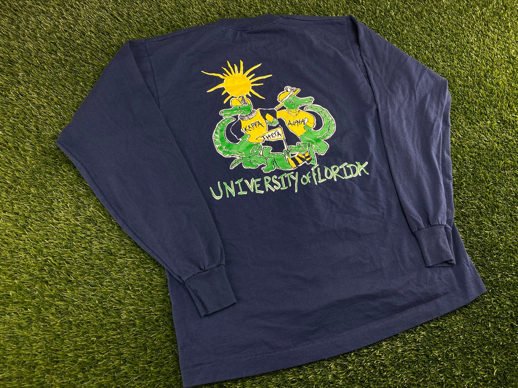 1980s University of Florida Kappa Alpha Theta Family Weekend Shirt - L