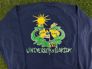 1980s University of Florida Kappa Alpha Theta Family Weekend Shirt - L