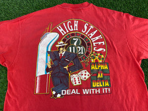 Vintage University of Florida Alpha Xi Delta High Stakes Shirt - XL