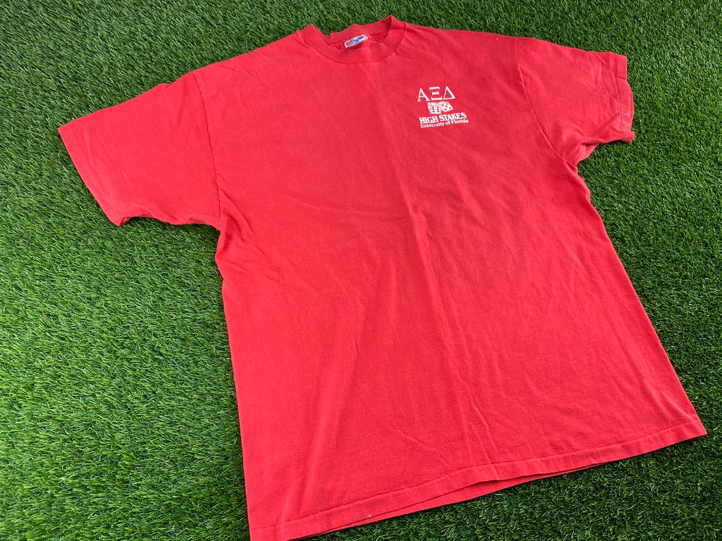 Vintage University of Florida Alpha Xi Delta High Stakes Shirt - XL