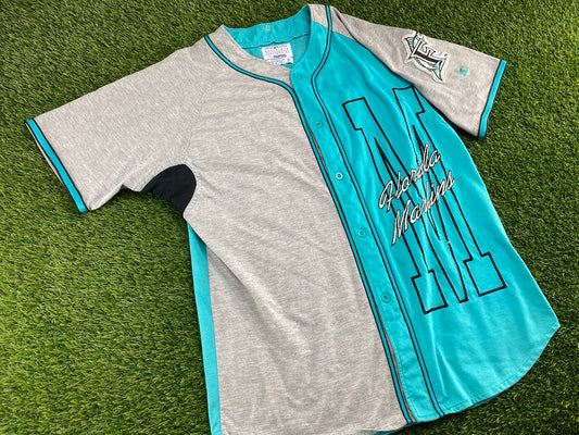 Vintage Florida Marlins Starter Baseball Jersey - XL
