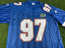Load image into Gallery viewer, Vintage Florida Gators Starter Striped Football Jersey - XL
