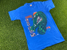 Load image into Gallery viewer, Vintage Florida Gators Angry Albert Shirt Blue - M
