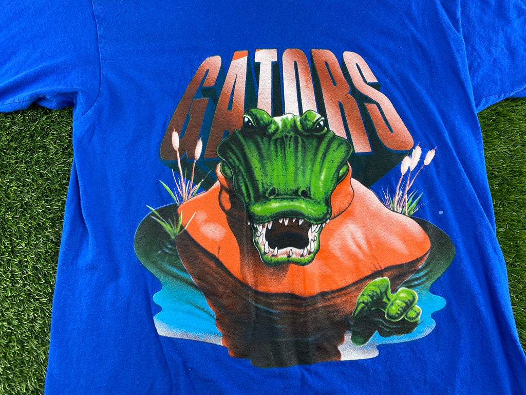 Vintage Florida Gators Albert Shirt Blue - M
