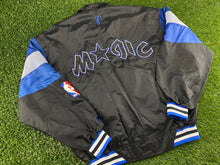Load image into Gallery viewer, Vintage Orlando Magic Windbreaker Jacket Black - M
