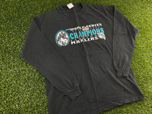 Load image into Gallery viewer, Vintage Florida Marlins 2003 World Series Long Sleeve Shirt - M
