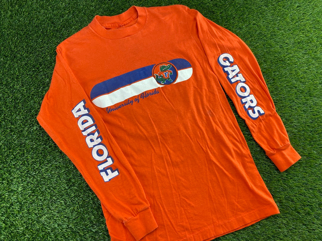 Vintage Florida Gators Long Sleeve Shirt Orange - XS/S