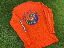 Load image into Gallery viewer, Vintage Florida Gators Long Sleeve Shirt Orange - XS/S
