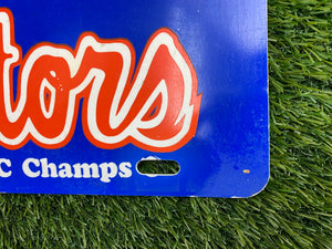 Vintage Florida Gators 1991 SEC Champs License Plate
